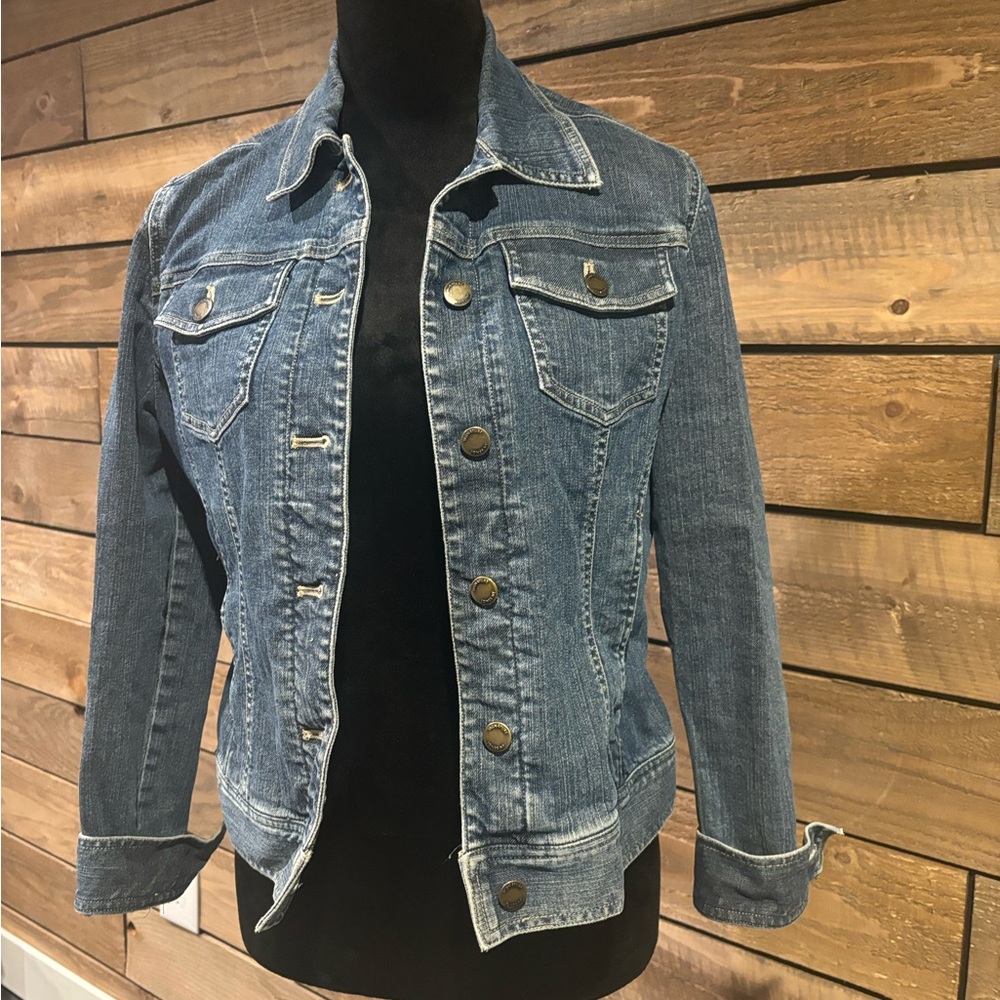 Jones New York Blue Denim Jacket